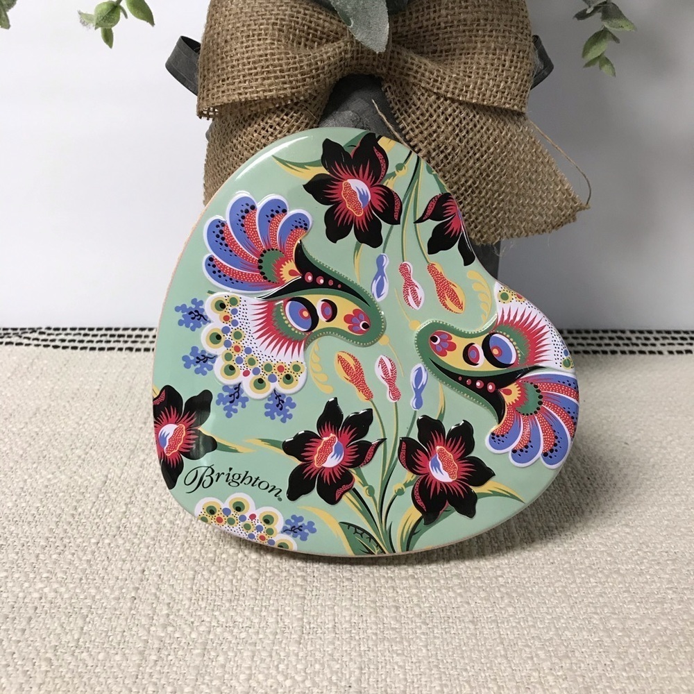Brighton Heart Shaped Tin